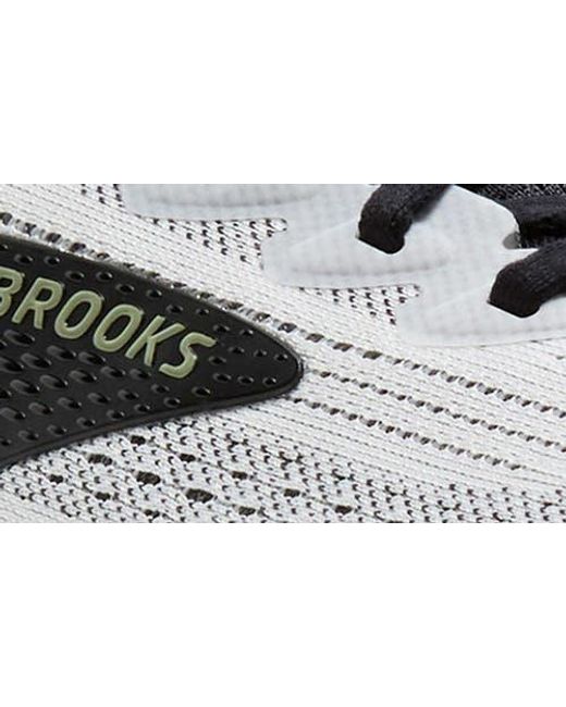 Brooks White Ghost 17 Running Shoe for men
