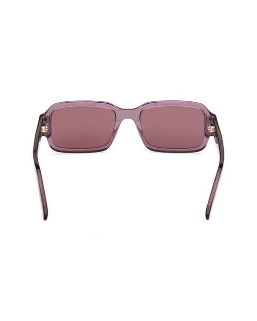 MCM Pink 54Mm Rectangular Sunglasses