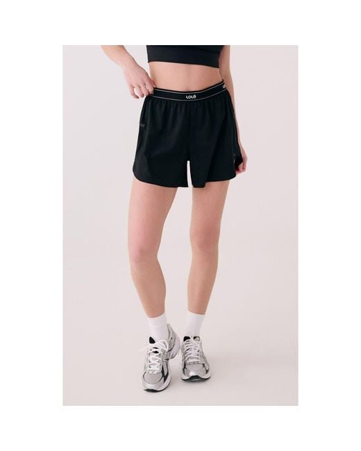 Lolë Black Sofia Active Shorts