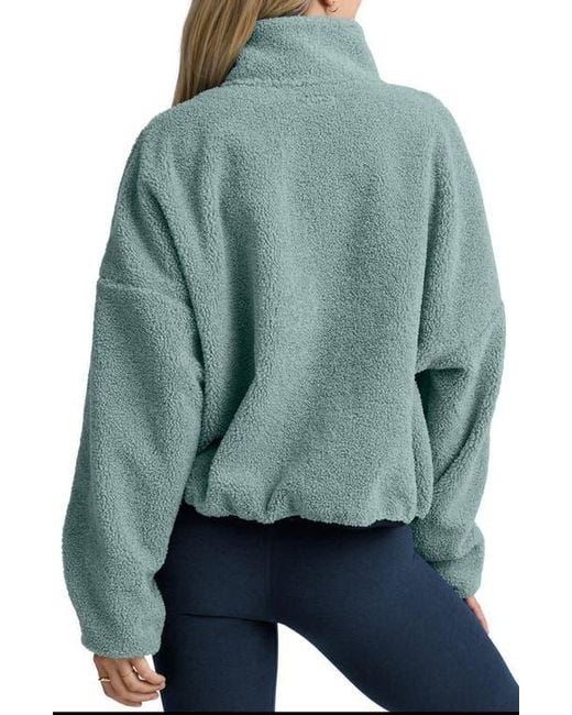 Beyond Yoga Green Unity Zip Jacket