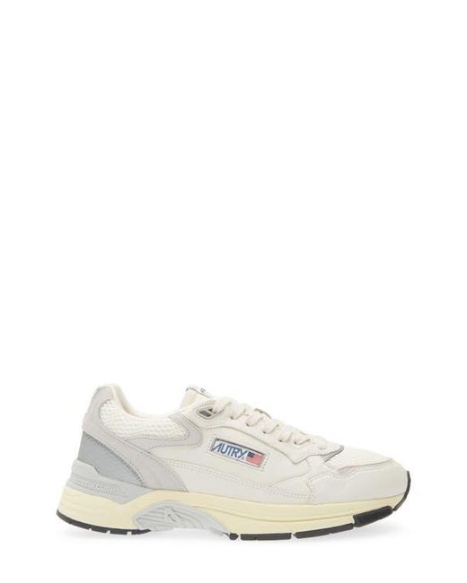 Autry White Hyperway Low Sneaker for men