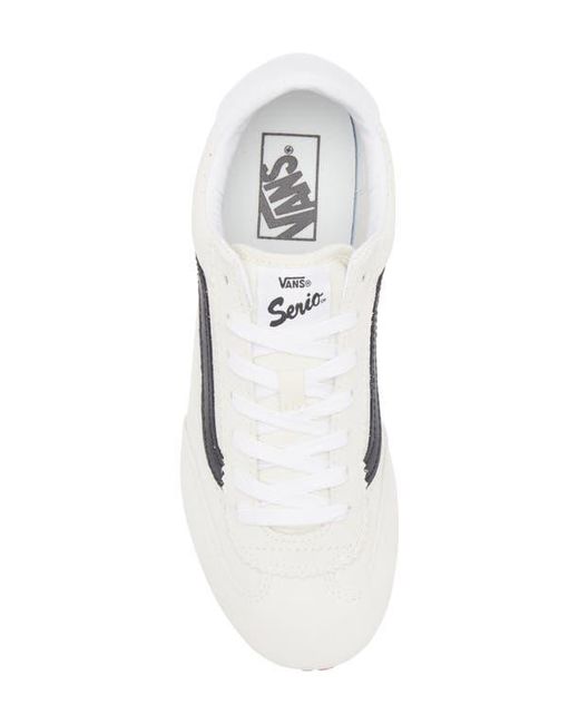 Vans White Super Lowpro Sneaker