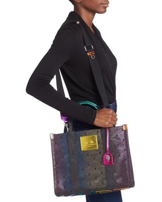 Kurt Geiger Black Small Southbank Tote