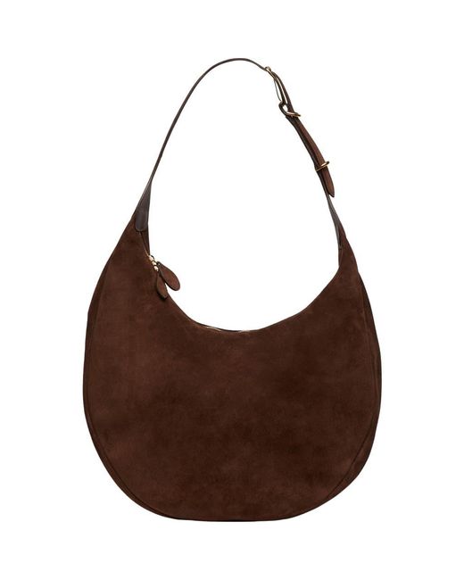 Liffner Brown Moon Hobo Bag