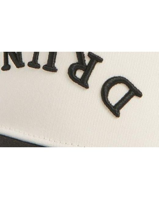 KenzKustomz Black Drunk Canvas Snapback Baseball Cap