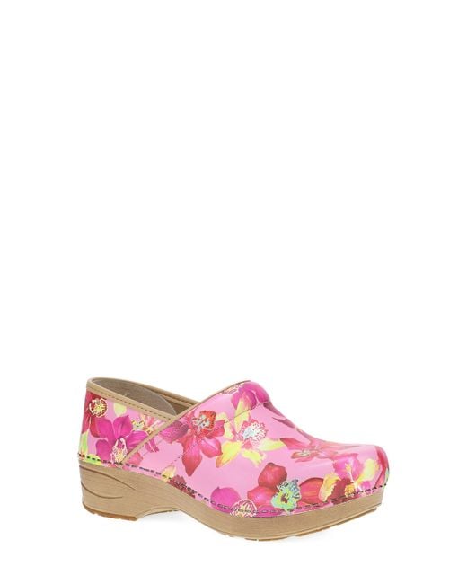 Dansko Pink Pro Xp 2.0 Clog