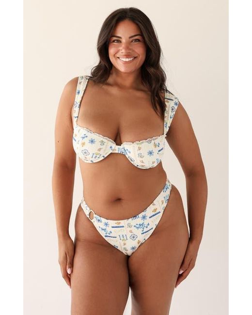 Dippin' Daisy's Multicolor Athena Underwire Bikini Top