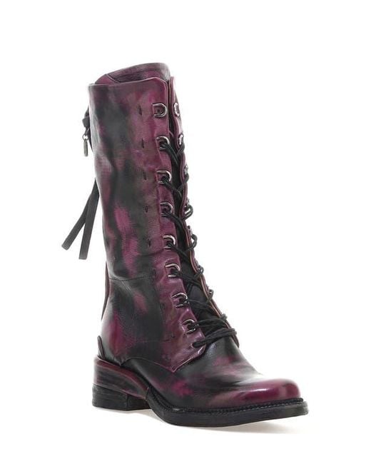 A.s.98 Purple Steward Boot
