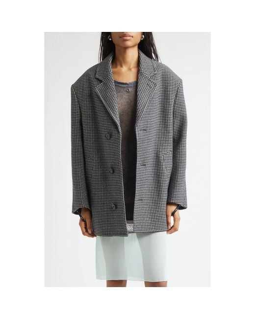 Coperni Black Oversize Wool Coat