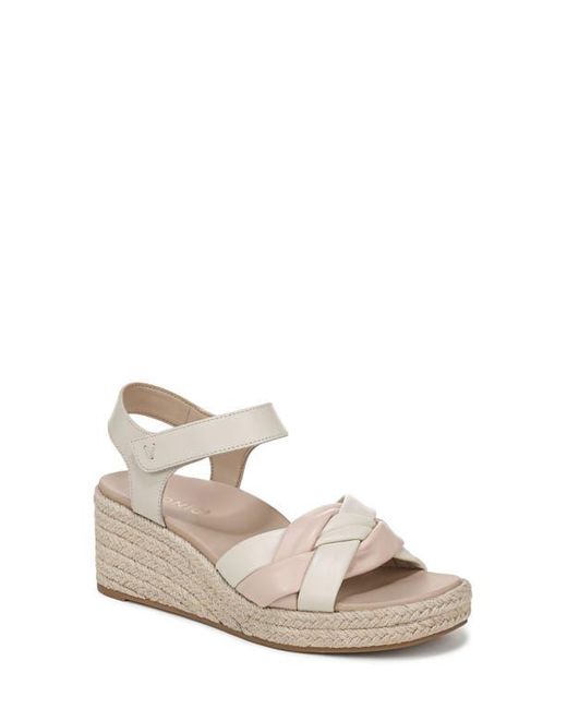 Vionic Natural Saratoga Wedge Espadrille Sandal