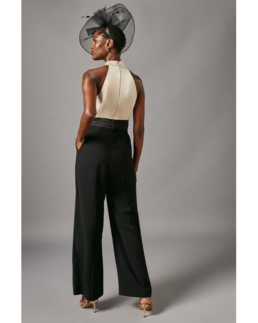 Coast Black Halter Jumpsuit