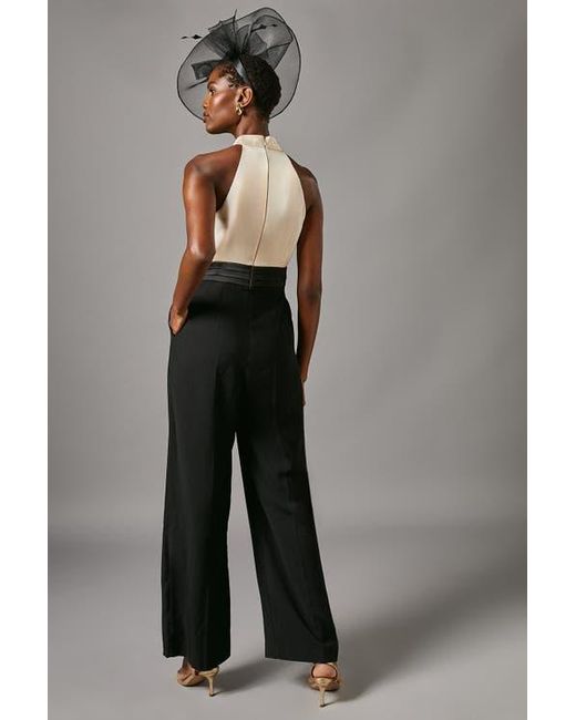 Coast Black Halter Jumpsuit