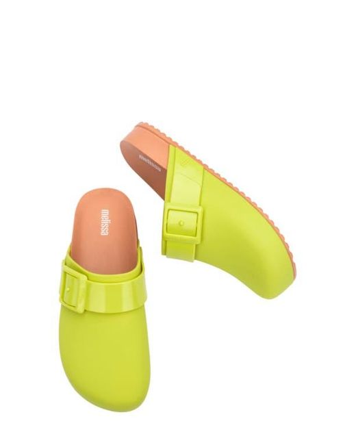 Melissa Yellow Cozy Clog