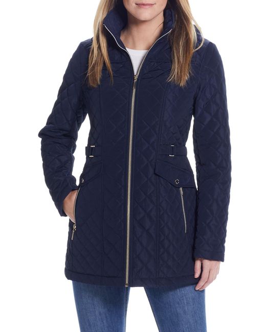Gallery Blue Quilted Jacket