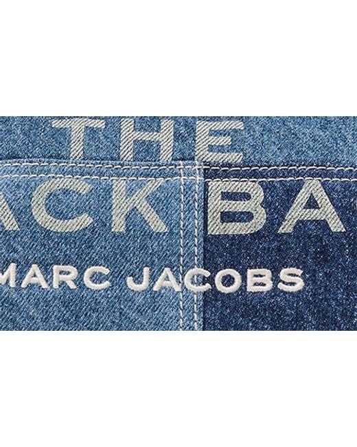Marc Jacobs Blue The Sack Denim Shoulder Bag