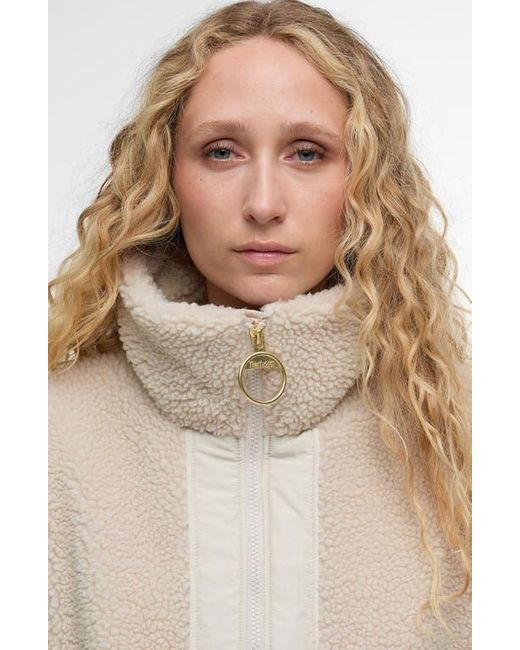 Barbour Natural Brawby High Pile Fleece Jacket