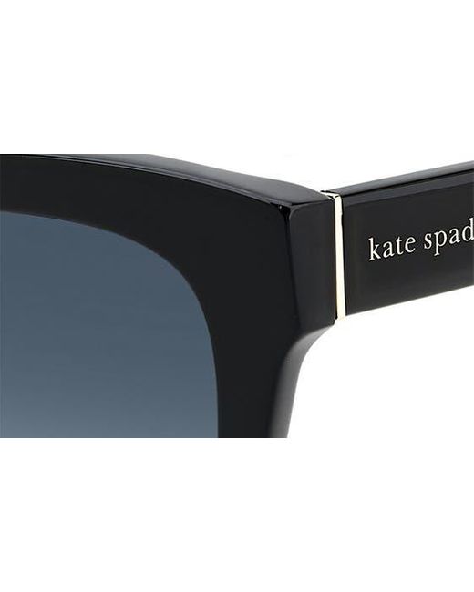 Kate Spade Blue Camryns 50mm Gradient Polarized Square Sunglasses