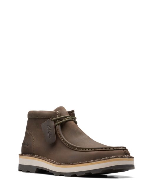 Clarks Clarks(r) Corston Wally Waterproof Boot in Brown for Men | Lyst