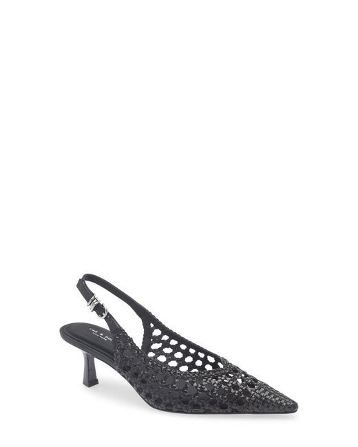 Rag & Bone White Brynn Slingback Pump