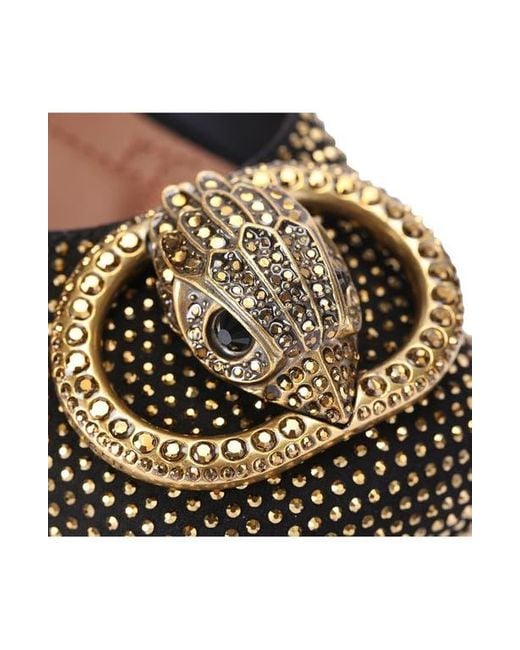 Kurt Geiger White Chelsea Ankle Strap Platform Pump