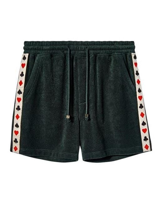 Tombolo Black 'Vicey Dicey' Cabana Shorts