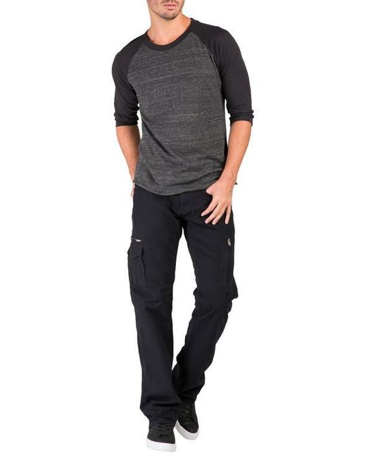Level 7 Blue Cargo Jeans for men