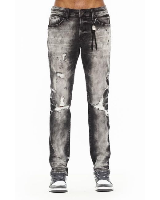Cult Of Individuality Men's Gray Rocker 602 Slim Fit Jeans