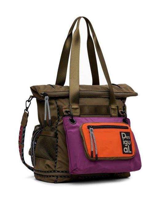 Desigual Red Big Backpack