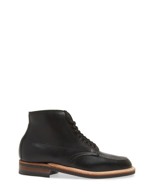 Alden Black Leather Workboot for men
