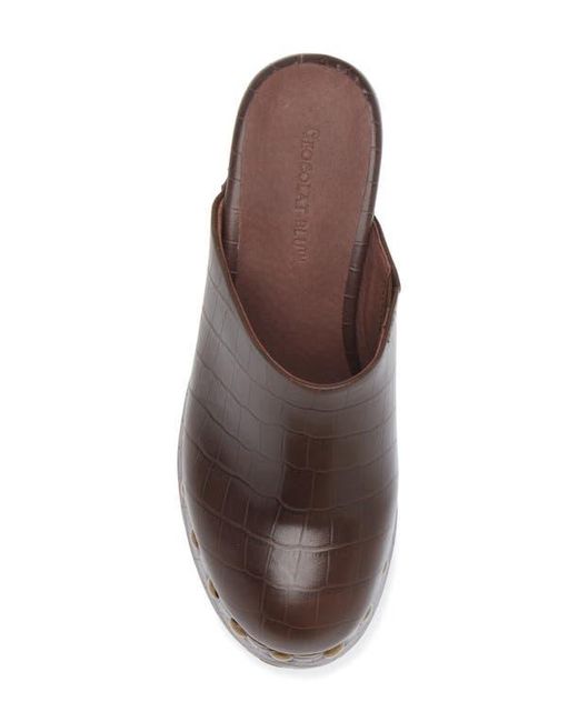 Chocolat Blu Brown Hester Platform Clog