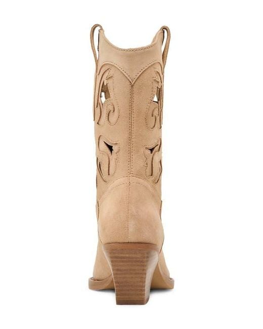 Dolce Vita Natural Ravena Cutout Western Boot