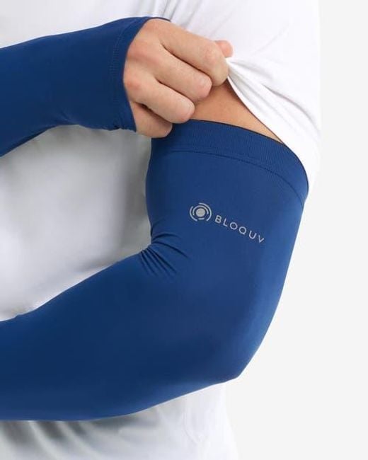 BloqUV Blue Sun And Uv Ptection Arm Sleeves for men