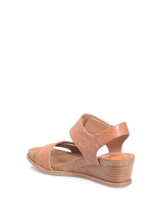 Söfft Pink Verdi Ii Slingback Wedge Sandal