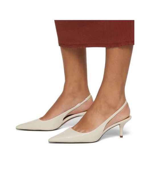 ALDO White Calantha Singback Pump