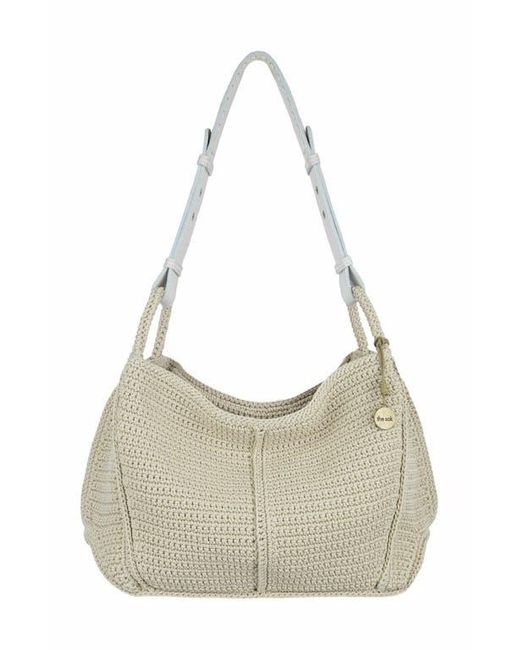 The Sak Gray Los Feliz Hobo Leather Bag