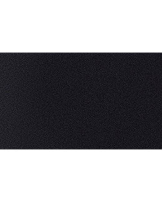 Betsy & Adam Black Strapless Tuxedo Gown