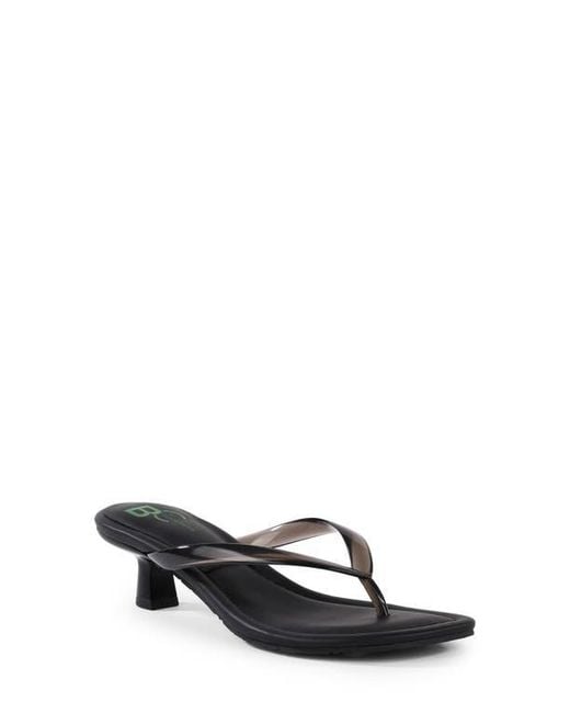 BC Footwear Women's White Starburst Kitten Heel Sandal