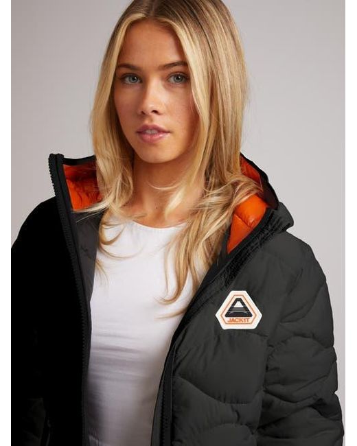 Jacket Black Orb1T Hooded Jacket