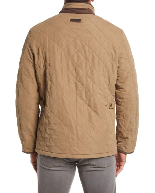 Barbour Bowden Quilted Jacket in Brown for Men | Lyst