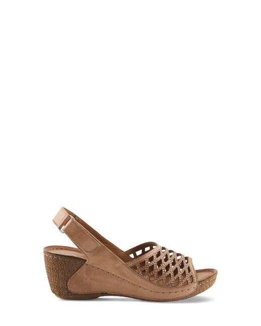 Spring Step Brown Denair Sandal
