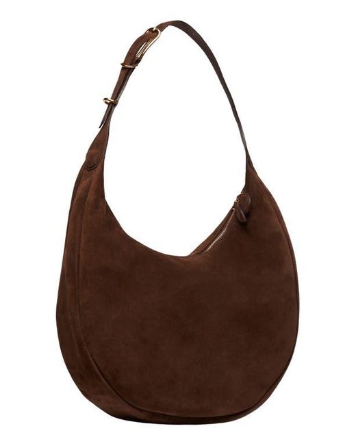 Liffner Brown Moon Hobo Bag