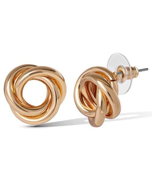 Jessica Simpson Metallic Mixed Shape Earring Set