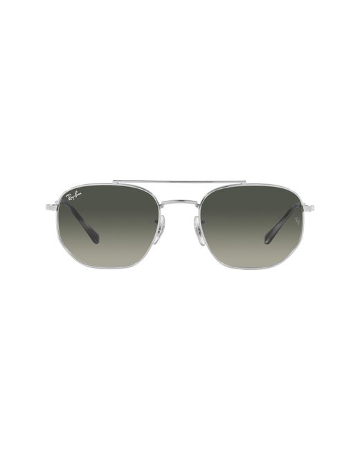 Ray-Ban Green 54Mm Gradient Irregular Sunglasses for men