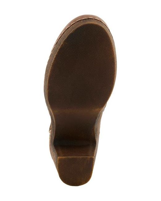 Spring Step Brown Bridgitte Clog