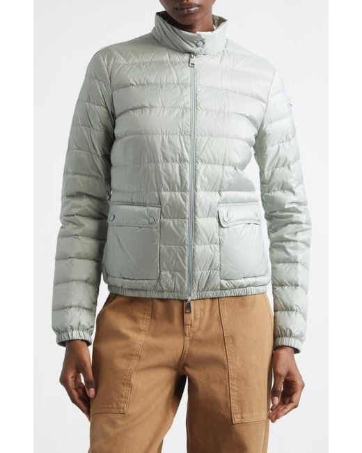 Moncler Gray Lans Down Puffer Jacket