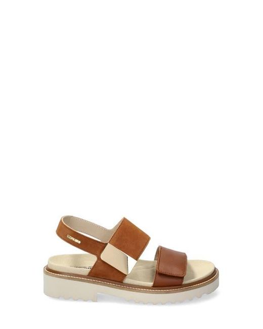 Mephisto Brown Violane Platform Sandal