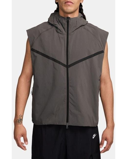 Nike Gray Tech Ergonomic Vest for men