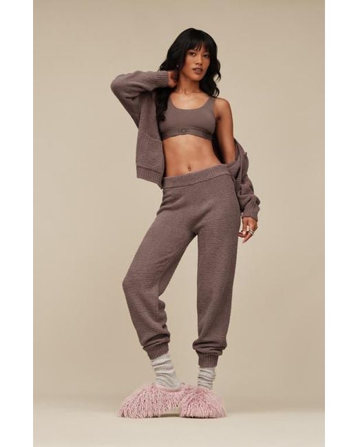 Ugg Pink Tazz Fluff Momma Genuine Shearling Slipper