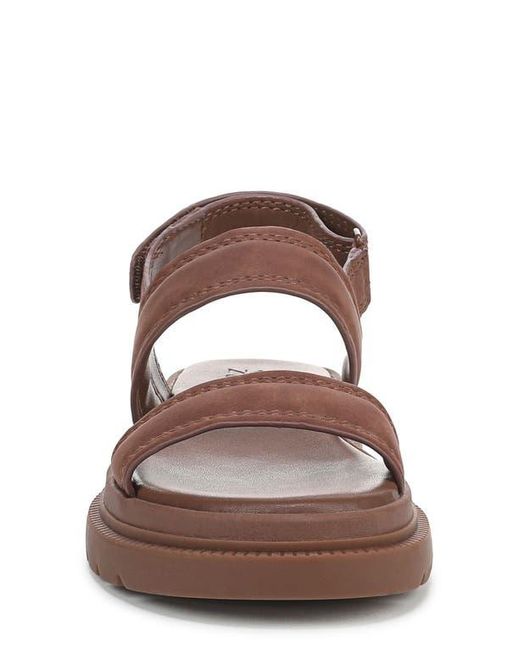 Naturalizer Brown Attract Slingback Platform Sandal
