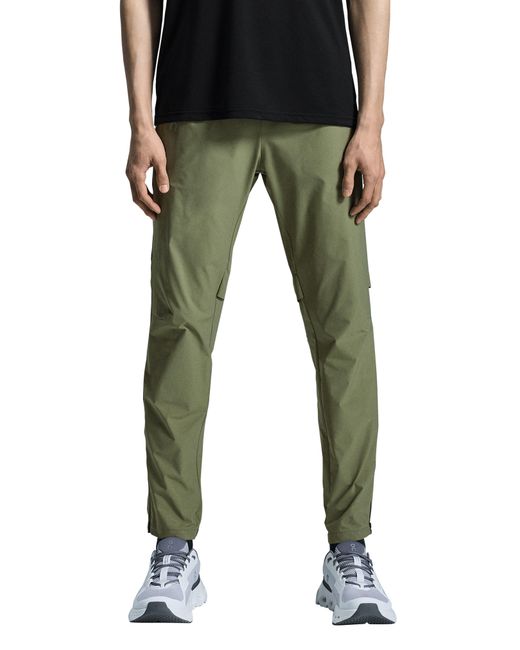 On Shoes Green Core Zip Cuff Pants for men
